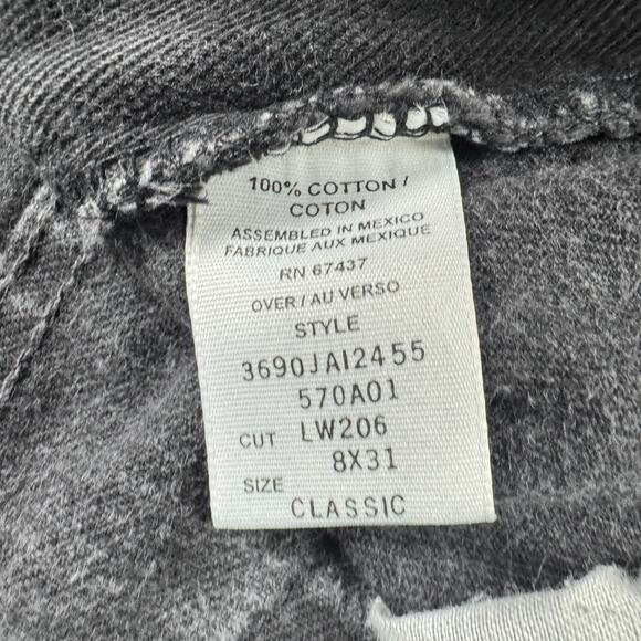 Vintage Polo Jeans‎ Co Ralph Lauren Women’s Black Denim Jeans 8 Classic Straight - Picture 9 of 14